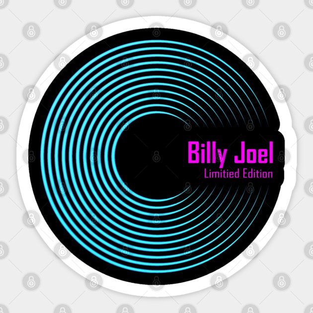 Limitied Edition Billy Joel Sticker by vintageclub88